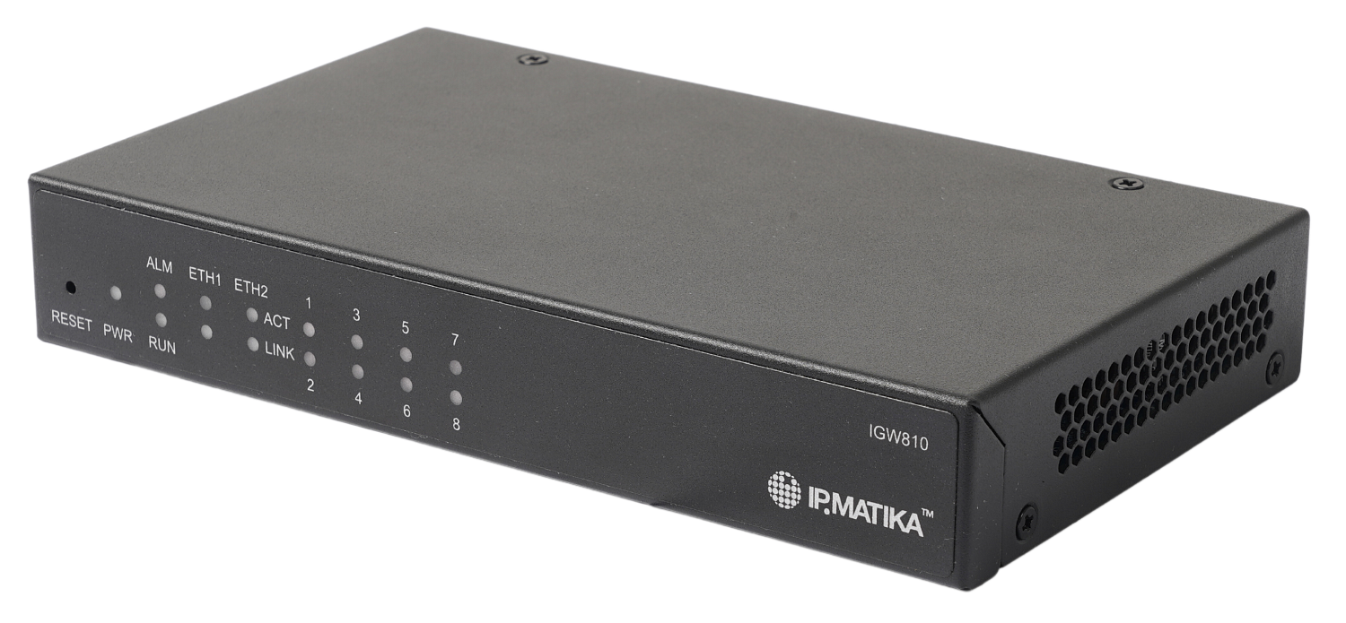 IPmatika IGW810, voip-шлюз 8 FXO